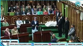 JK UT CM Omar Abdullah address during Budget Session | Greater Jammu