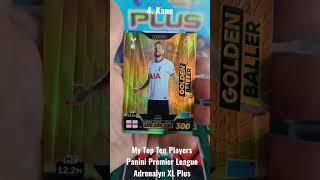 TOP 10 PANINI PREMIER LEAGUE ADRENALYN XL PLUS PLAYERS! #premierleague #haaland #manchesterunited