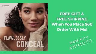 Avon Products - FREE GIFT With Order - Shop Avon Products Brochure