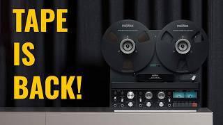 Tape is back! Reel-to-reel tape!