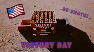 Victory Day 36 Shot 500G Cake (The Great American Fireworks/Superior Fireworks)