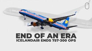 The End Of The Boeing 757-300 For Icelandair