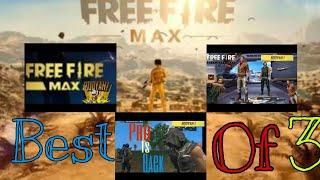 I am Bhavya Freefire Max Best of 3 #part1 Noob To Pro