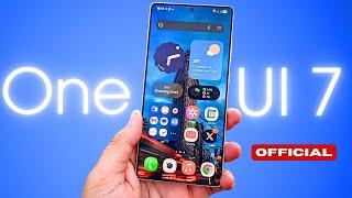 Samsung's One UI 7 - EXACT RELEASE DATE !!!