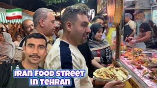 Street Food in Tehran Iran | Extreme Iran food tour in Tehran | Pakistan to Iran