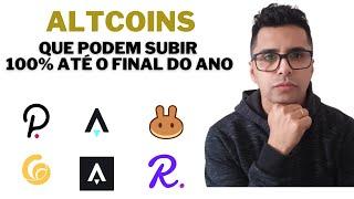 Criptomoedas com potencial de valorizar 100% até final do ano!