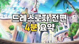 [원피스] 드레스로자 4분 요약 : 루피 vs 도플라밍고 국방전!