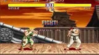 Street Fighter II Guile All Perfect 1/2