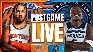 Knicks vs Timberwolves Preseason Post Game Show: (Highlights, Analysis, Live Callers) | Ep 528