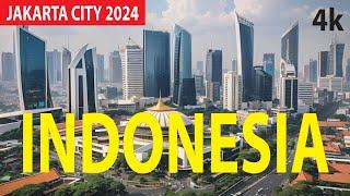 Jakarta City 2024 , Indonesia 4K By Drone