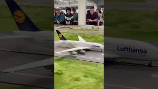 Lufthansa Airbus A380 take-off ️ #airplane #plane #planespotting #airbus #aviation #lufthansa