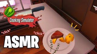 ASMR | Relaxing Cooking Simulator Gameplay | Keyboard sounds 