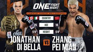 Next-Level Precision ️ Jonathan Di Bella vs. Zhang Peimian