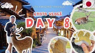 JAPAN Vlog Day 8 KYOTO: Shinkansen Ride | Kyoto Aeon Mall | Hotel Excellence Tour | Nara Deer Park