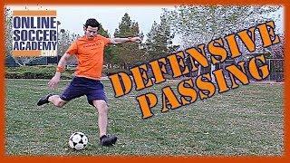 Advanced Defense ~ Passing Out of Pressure by Online Soccer Academy