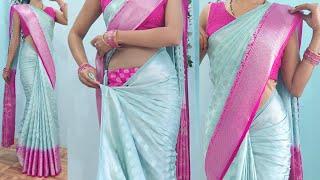 banarashi silk saree draping basic tips and tricks for beginners | silk saree wearing hacks