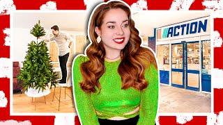 KERSTBOOM OPTUIGEN, ACTION KERST SHOPPEN MET SHOPLOG & HET HELE HUIS KERSTIG MAKEN !!️ | VLOG 125