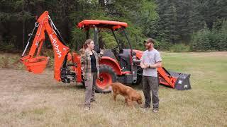 Dan and Sarah Introduce Their New Kubota L47 Tractor!