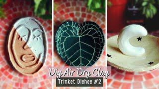 Easy Air Dry Clay Projects | DIY Clay Trinket dish Part 2