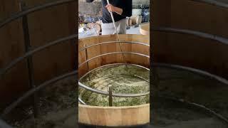 Controlling fermentation. @seis.maos #winemaking #wine #fermentation #vin #winebarrel