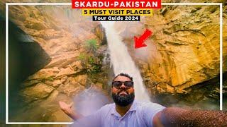 EXPLORING SKARDU PAKISTAN: Top Places To Visit Easily by Car | Skardu Valley Tour Guide 2024