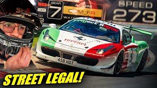 Ferrari 458 Challenge Goes FULL SEND! // Nürburgring