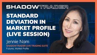 Standard Deviation in Market Profile - Live Session