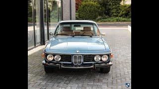 BMW 3.0 CSi - E9, Baikal Blue, A/C, Tan leather - Full Restoration by Oldenzaal Classics