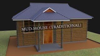 Construction of Mud-house(rural/traditional houses).//low cost house.