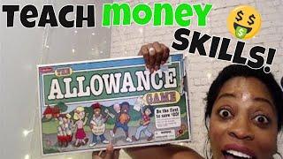 MONDAY MONEY MOVES for KIDS | The Allowance Board Game!