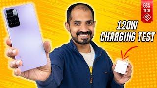 120W HyperCharge Speed Test - சொன்ன மாதிரி கிடைக்குமா?