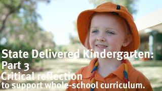 SDK: Critical reflection to support whole-school curriculum planning.