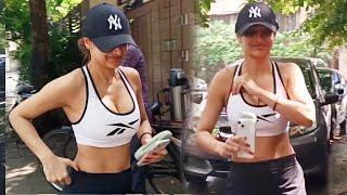 Malaika Arora Spotted Outside Diva Yoga Class In Bandra |BiscootTv