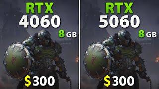 RTX 5060 vs RTX 4060 - Test in 15 Games | 1080p
