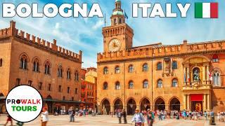 Bologna  Walking Tour - 4K60fps with Captions - Prowalk Tours Italy