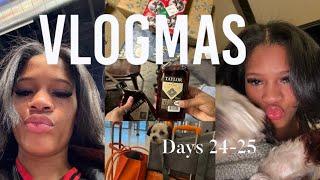 VLOGMAS Days 24-25 | Christmas in KC: Chiefs, Gift, Family Photos