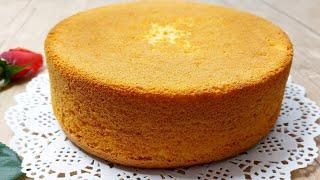 بهترین دستور پخت کیک ساده اسفنجی مناسب خامه کشی و انواع کیک تولد/ Simple vanilla sponge cake recipe