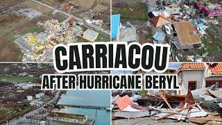 Carriacou: The Aftermath of Hurricane Beryl | Mass Destruction! Over 90% Destroyed!