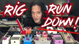 RIG RUNDOWN || Franco Live Gigs Guitar Set-up