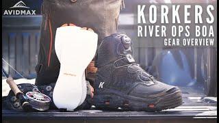 NEW Korkers River OPS Boot with BOA || Avidmax Gear Reviews