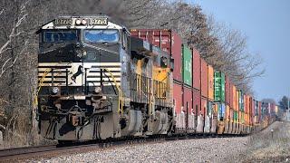 March 2nd, 2024 Trains w/ NS, UP, BNSF, KCS, & CN