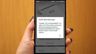 How to Fix All “Can’t Download App” Errors of Google Play Store