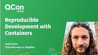 Reproducible Development with Containers