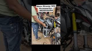 Hero Xtreme 125r accessories available at Bike Magic JC Road Bangalore - 9828525294 #automobile