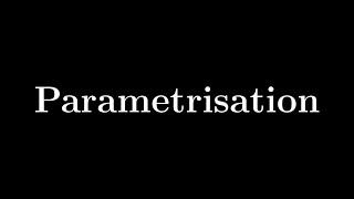 Mathemaniac struggles to pronounce "parametrisation"