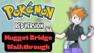 Pokemon Red GB Nugget Bridge Walkthrough | TheAnonymousBear