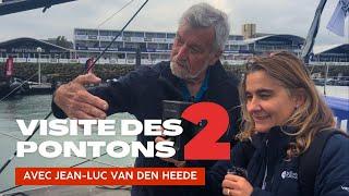 Co-skipper Violette Dorange, Jean Le Cam, Charlie Dalin, Jerome Pitorin, mon échappée belle avec VDH