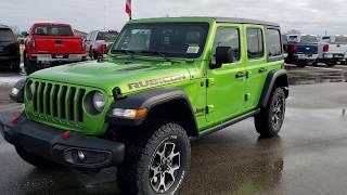 2019 JEEP WRANGLER UNLIMITED 4 DOOR JL RUBICION MOJITO! GREEN WALK AROUND REVIEW SOLD! 9J175