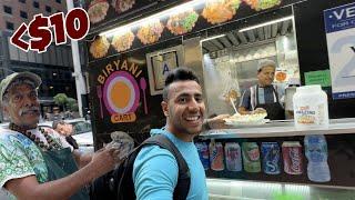 Indian Street Food in NYC: Breakfast to Dinner Challenge under $10!