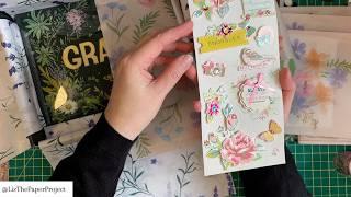 FAB STATIONERY - GRABIE SCRAPBOOK ART SUPPLIES | FAIRY THEME - ZINE SHARE #papercrafts #unboxing